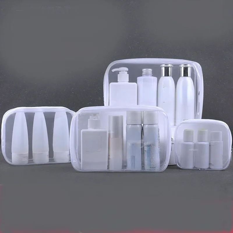 

Прозрачная косметичка, портативная дорожная вместительная сумка для косметики, водонепроницаемая косметичка, органайзер для ванной комнаты, сумка для хранения