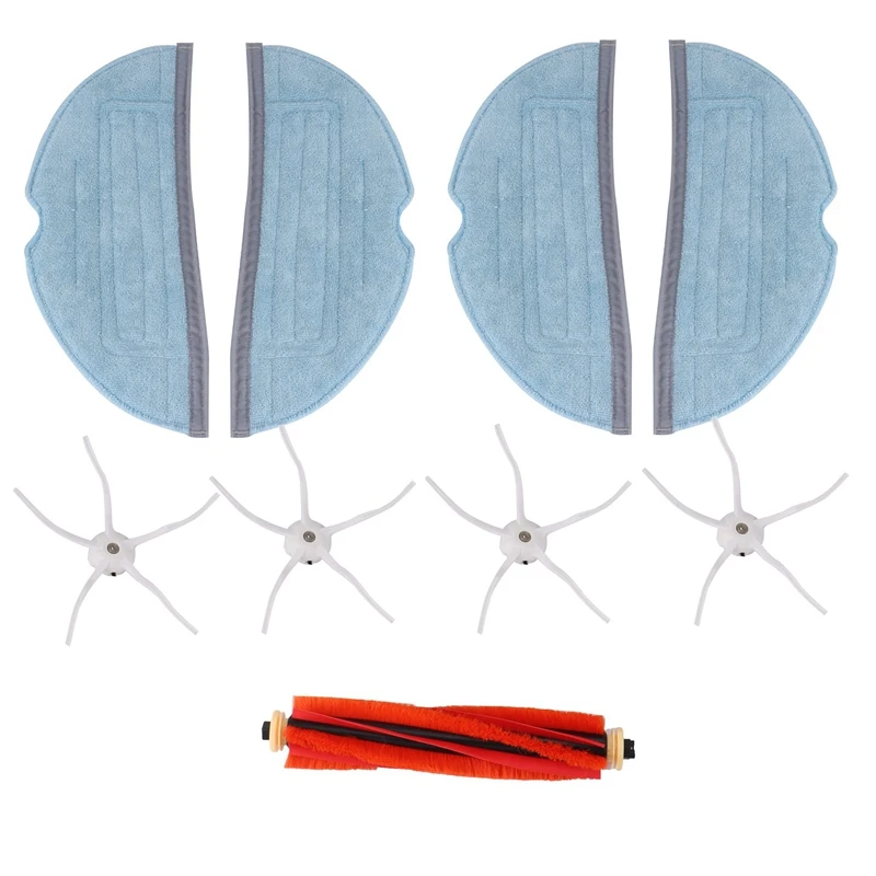 

Боковая щетка, Швабра, тряпка, рулонная щетка для Xiaomi Roborock T7 T7plus S7, запчасти для пылесоса, аксессуары для пылесоса