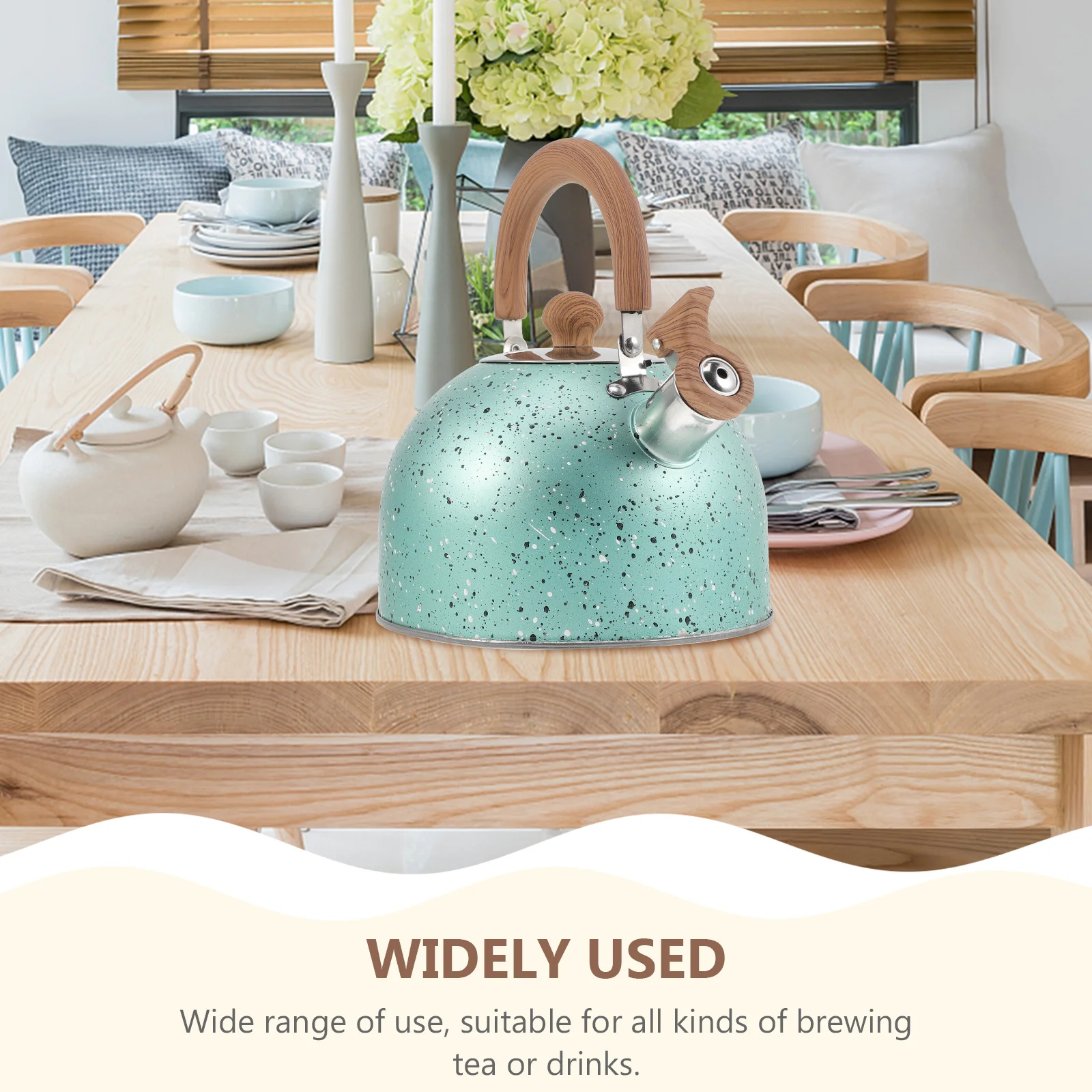 Чайник удобный горшок для кипячения воды набор отопления ресторана нержавеющая