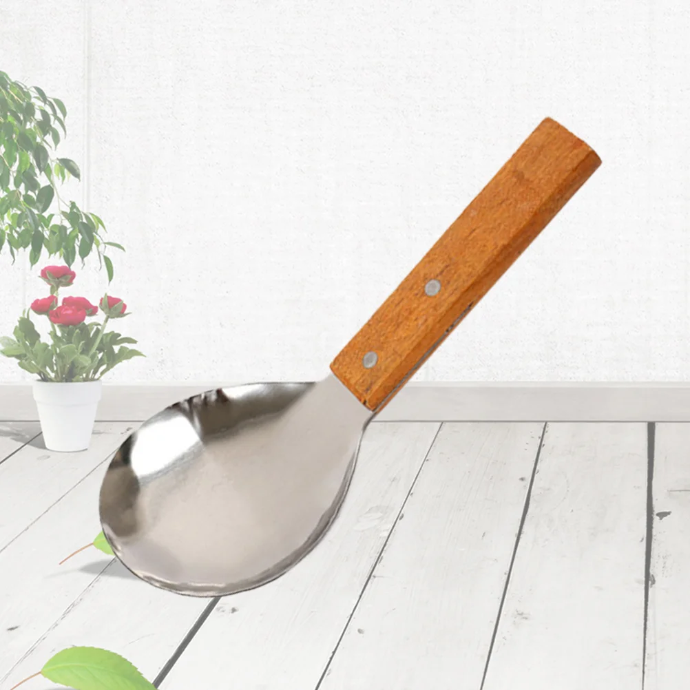 

Soup Spoon Serving Spoons Rice Wooden Paddle Foodsoup Spoonsround Spoonsdeep Spoonschinese Ladleasian Ladlenessie