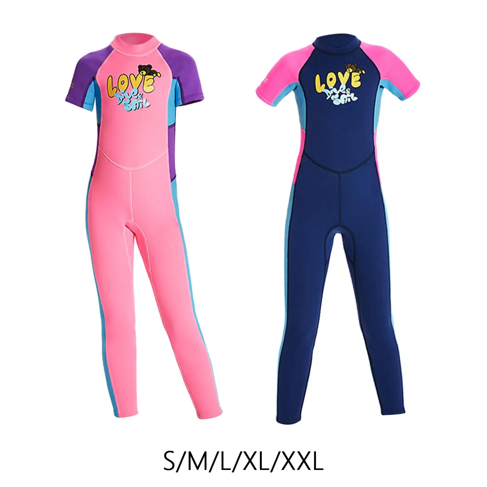 

Kids Wetsuit Surfing Swim Summer Beach Surf SunSwimsuits