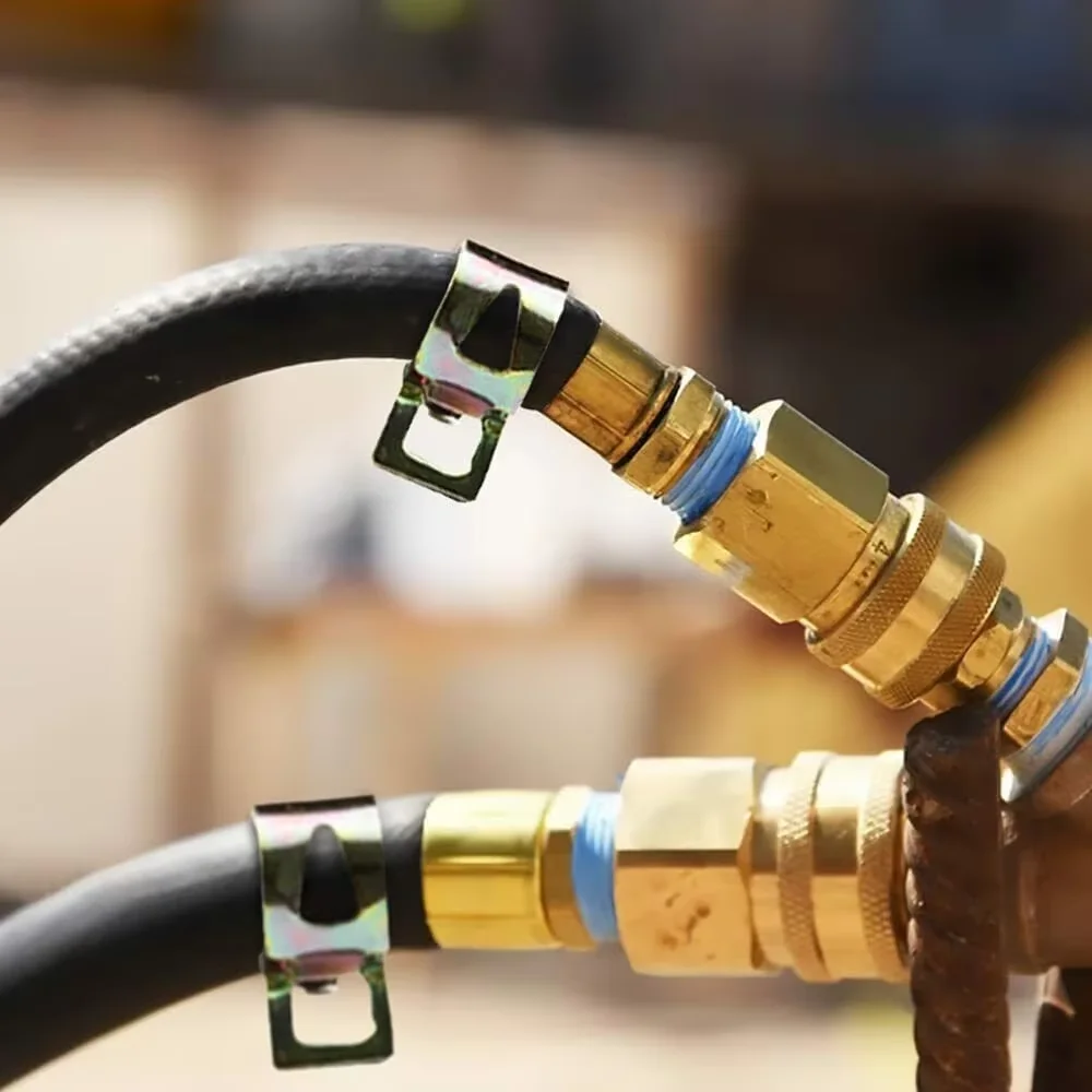 Мотоциклетные хомуты из нержавеющей стали XMSJ 75 шт. 6-10 мм