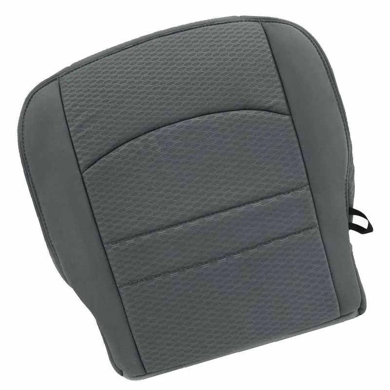 

Gray Auto Driver Bottom Cloth Fabric Seat Cover Fit for Dodge Ram 1500 2500 3500 4500 5500 Tradesman SLT HFE Lone Star 2013-2018