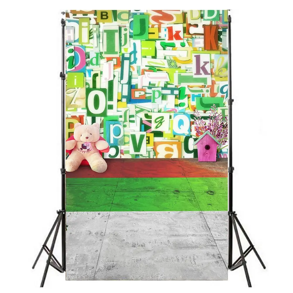 

Фотофоны с цветными буквами для студийной видеосъемки фотообои с изображением персонального изображения без выцветания благородный элега...