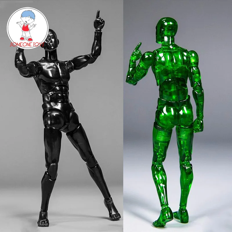 

DAMTOYS масштаб 1/12 DPS06/DPS07 черный/зеленый Funman Jadeiteman Obsidianman для 6-дюймовой сборной куклы экшн-фигурки