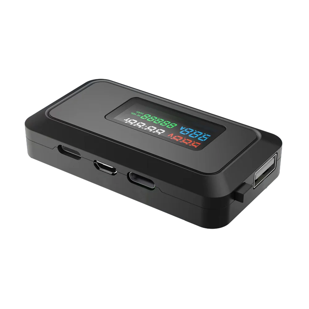 Портативный тестер Power Bank 6 в 1 0-6 5 А 0-9999 мАч 0-195 Вт