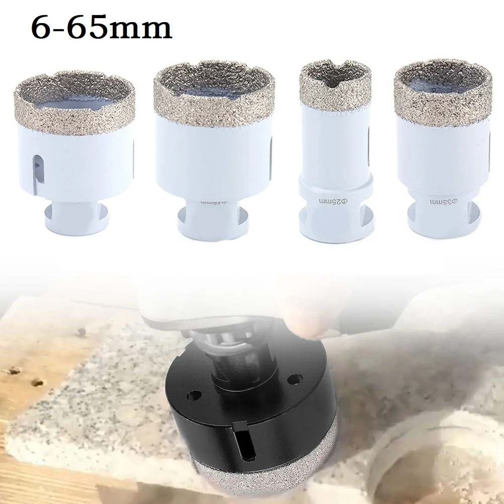 

M14 Thread Dry Vacuum Brazed Diamond Drilling Core Bit Porcelain Tile Drill Bits Marble Stone Masonry Hole Saw For Angle Grinder