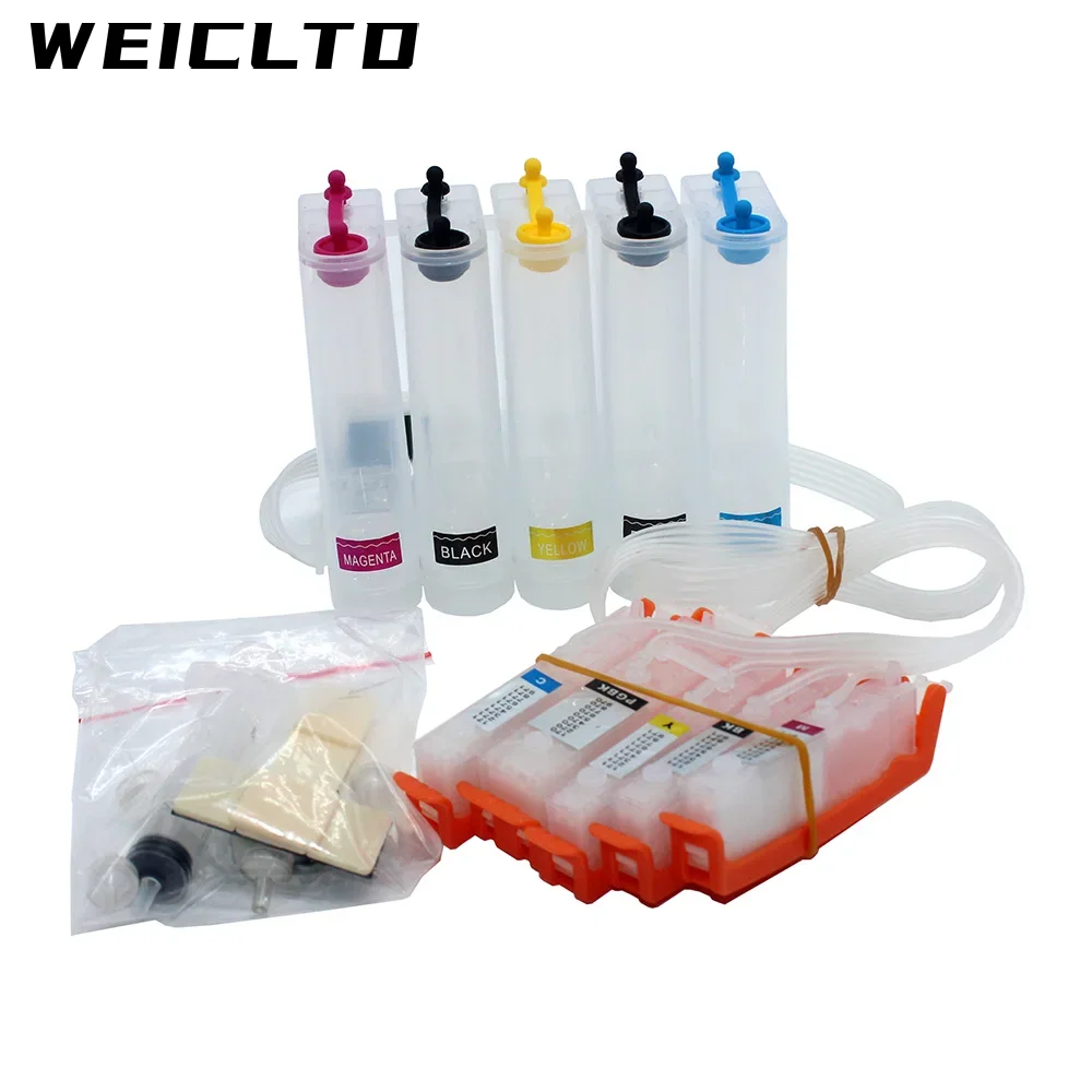 Фото Система AUS PGI-670 CLI-671 PGI670 CLI671 Ciss для принтера Canon MG7760 MG7765 MG7766 MG6860 MG5760 MG6865 MG5765 TS6060 TS5060 №3