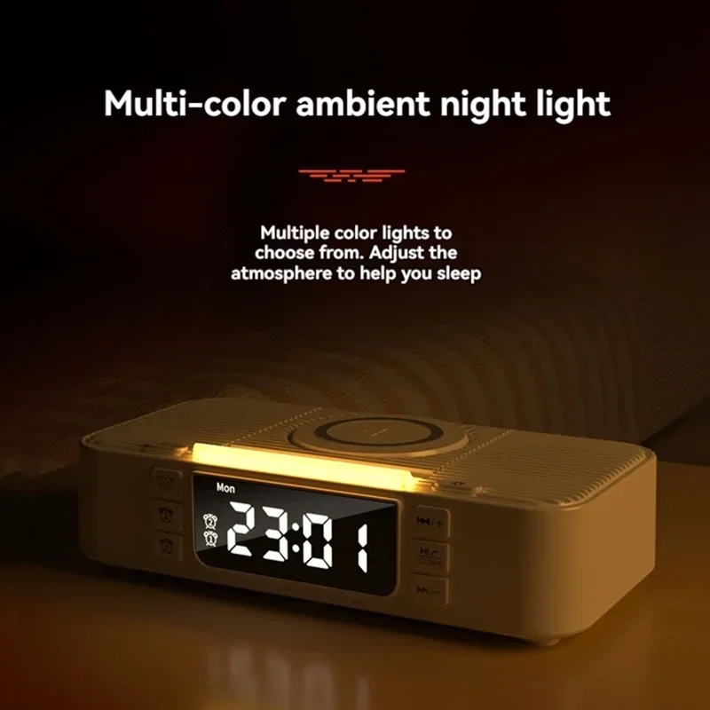 Лидер продаж многофункциональные настольные Bluetooth-динамики светодиодный