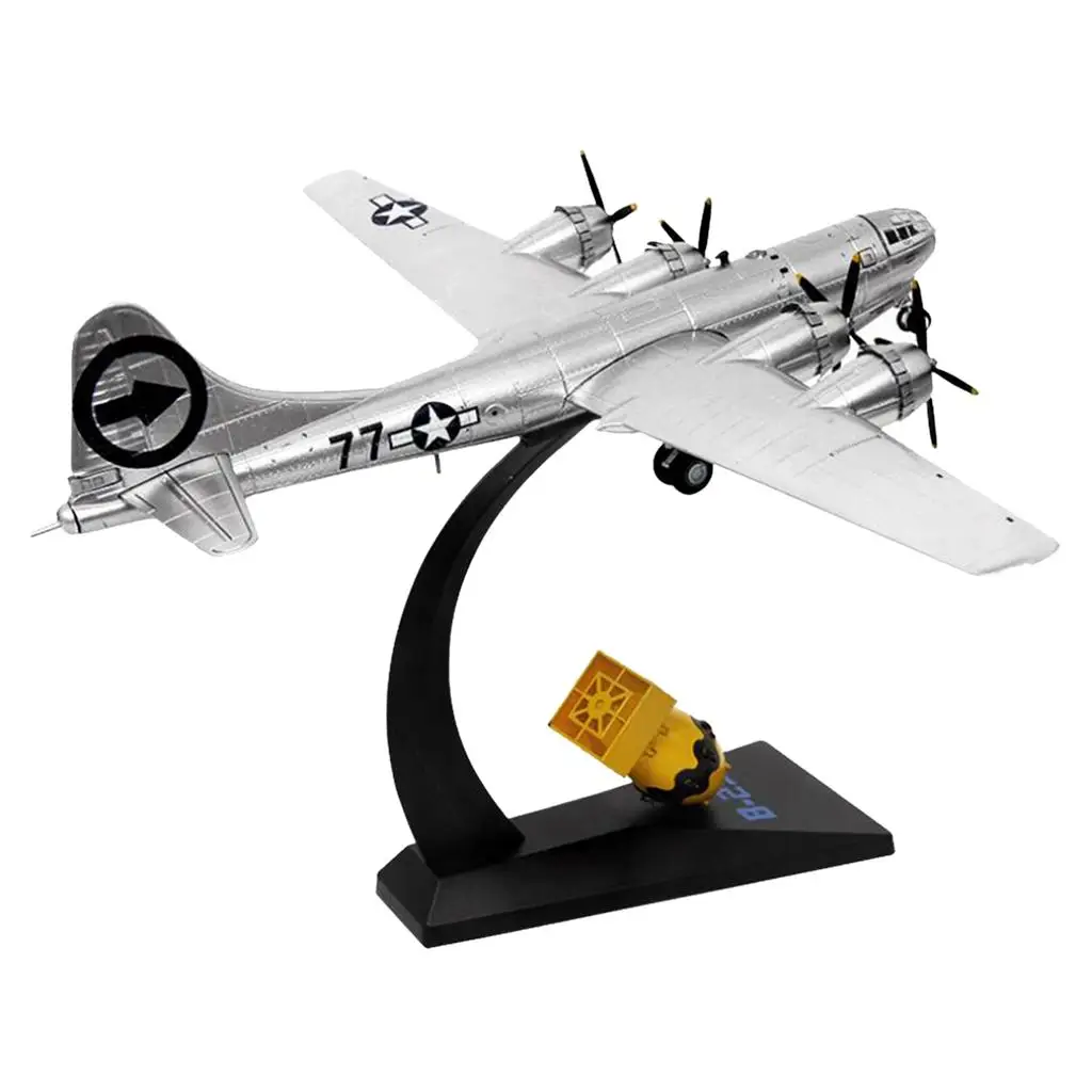 

1/144 Alloy B-29 Aircraft Plane Model Toys with DisplayPlayset