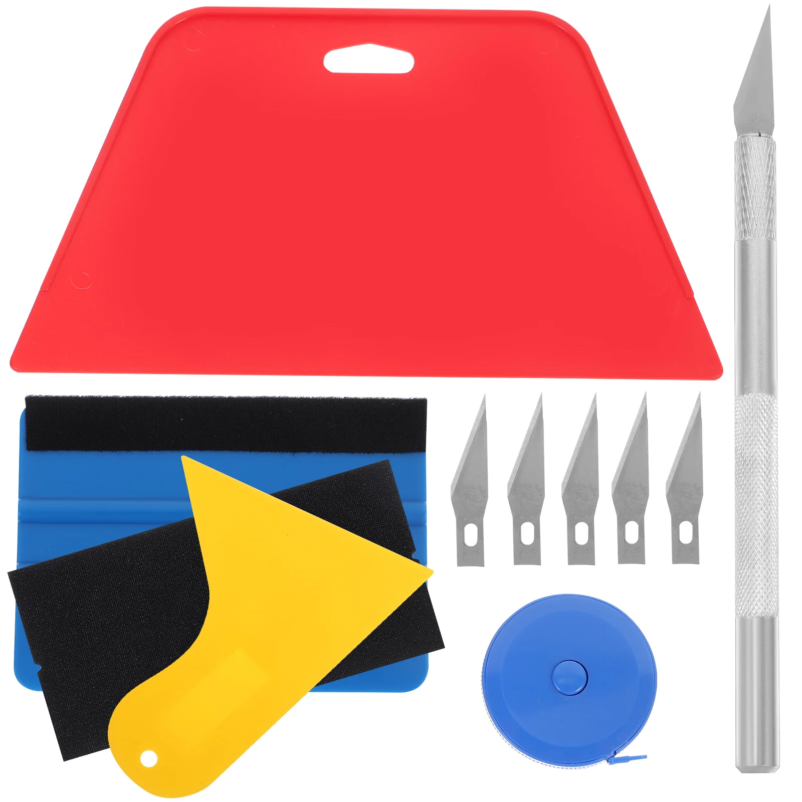 

1 Set Tape Backsplash Film Wall Paper Kit Wallpaper Application Kit Wallpaper Squeegee Tools Wallpaper Squeegee