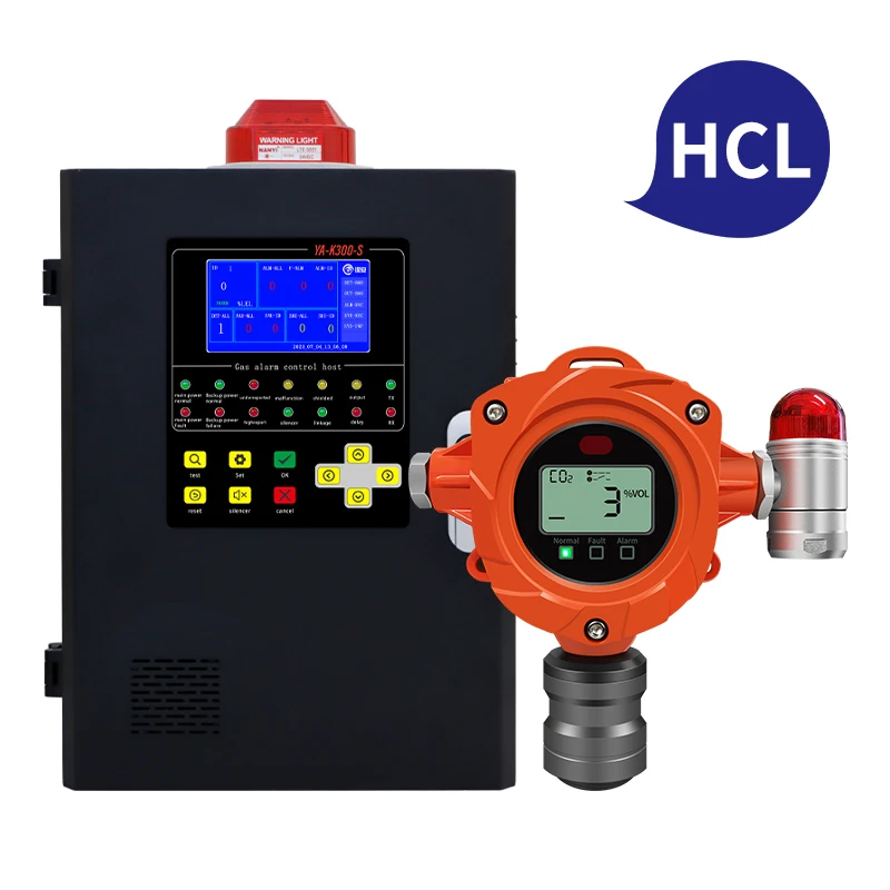 ATEX CE Фиксированный детектор токсичных газов HCL Детектор утечки газа