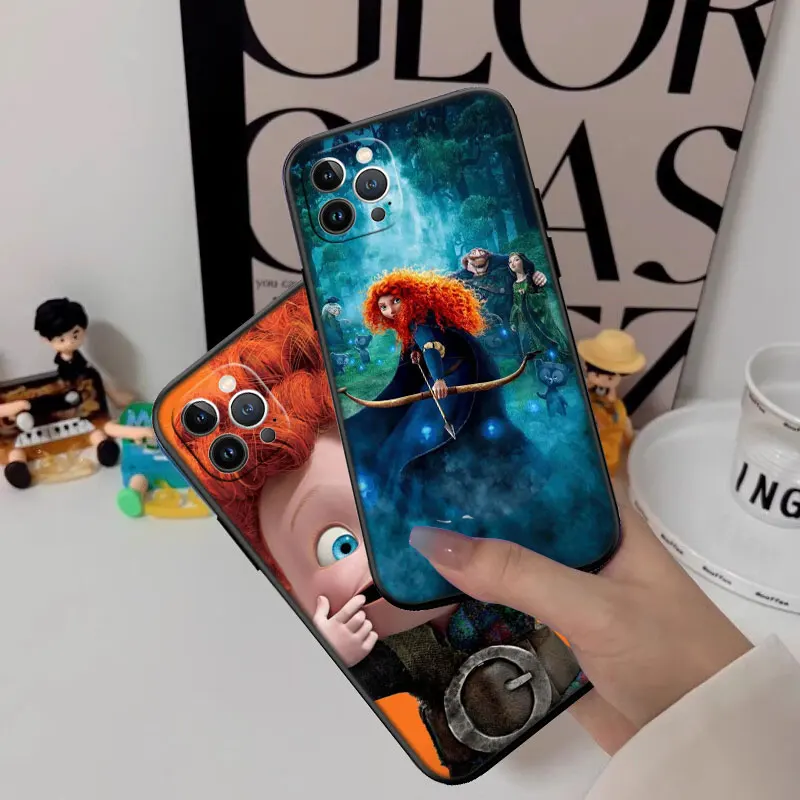 LS12 новый высококачественный чехол для сотовых телефонов Disney Brave iPhone 15 14 13 12 11 Pro Max
