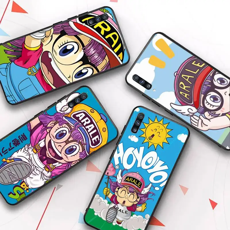 

Cartoon Dr Slump Arale Phone Case for Samsung A51 01 50 71 21S 70 31 40 30 10 20 S E 11 91 A7 A8 2018
