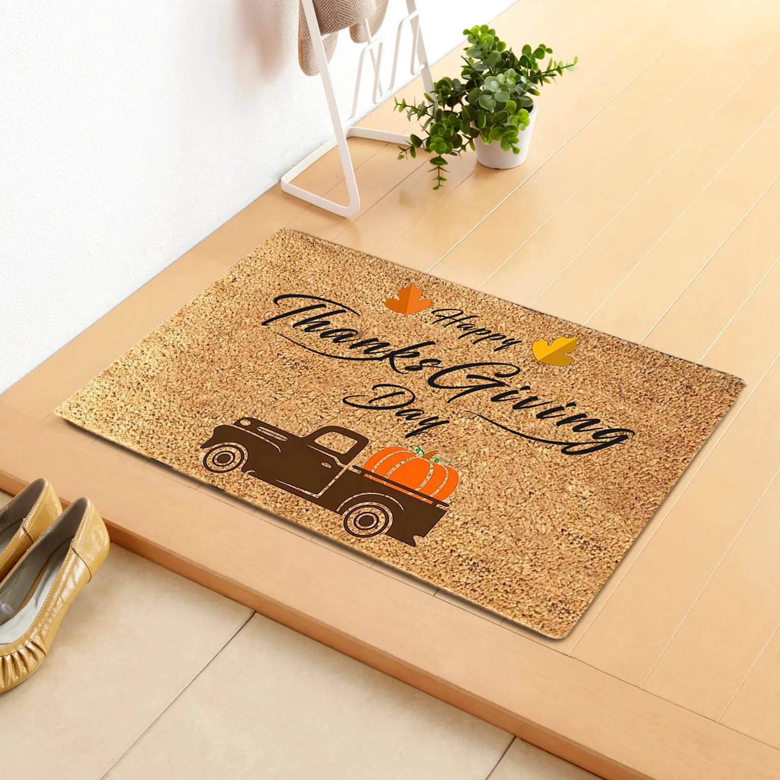 

Дверной коврик на День Благодарения, домашний Придверный коврик для ванной, кухни, Рождество, День благодарения, напольные коврики, товары д...