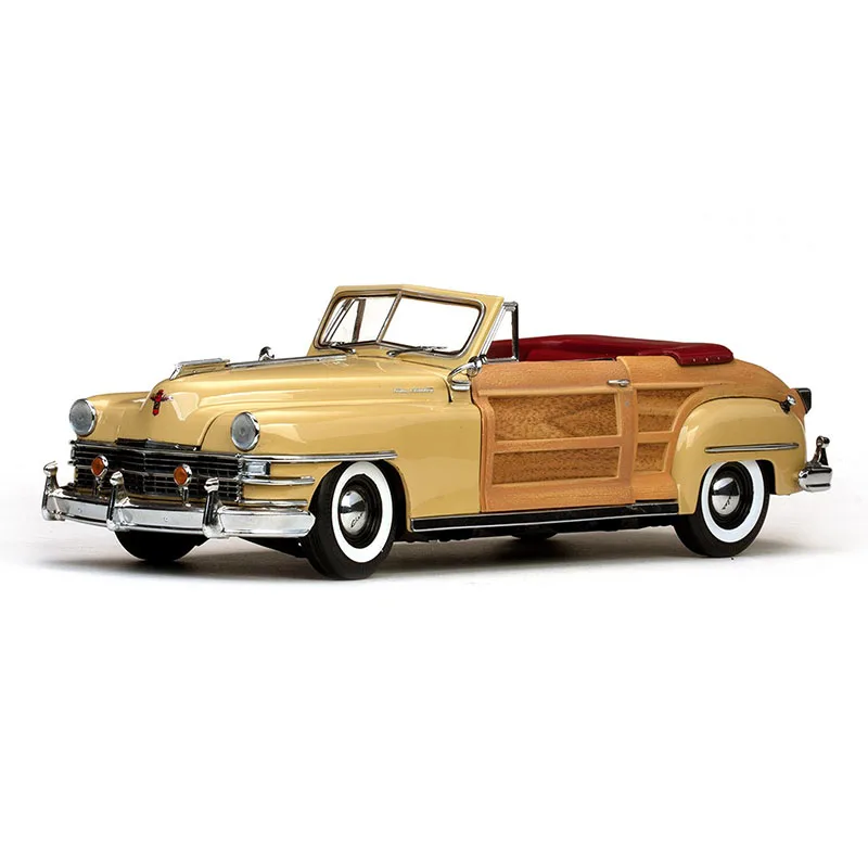 

Diecast 1:18 Scale 1948 Chrysler Simulation Alloy Car Model Collection Souvenir Display Ornaments Vehicle Toy