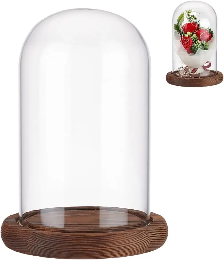 

Стеклянный купол с вечным цветком nbeads