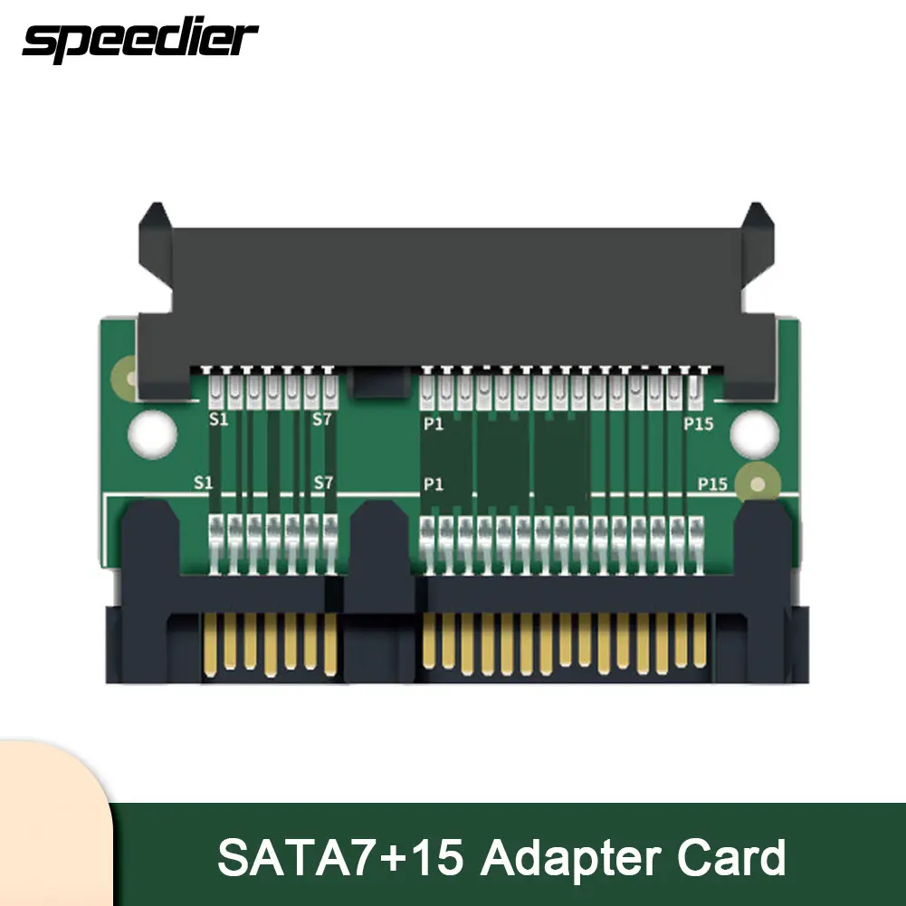

Адаптер Sata 7 + 15 для жестких дисков 2,5/3,5