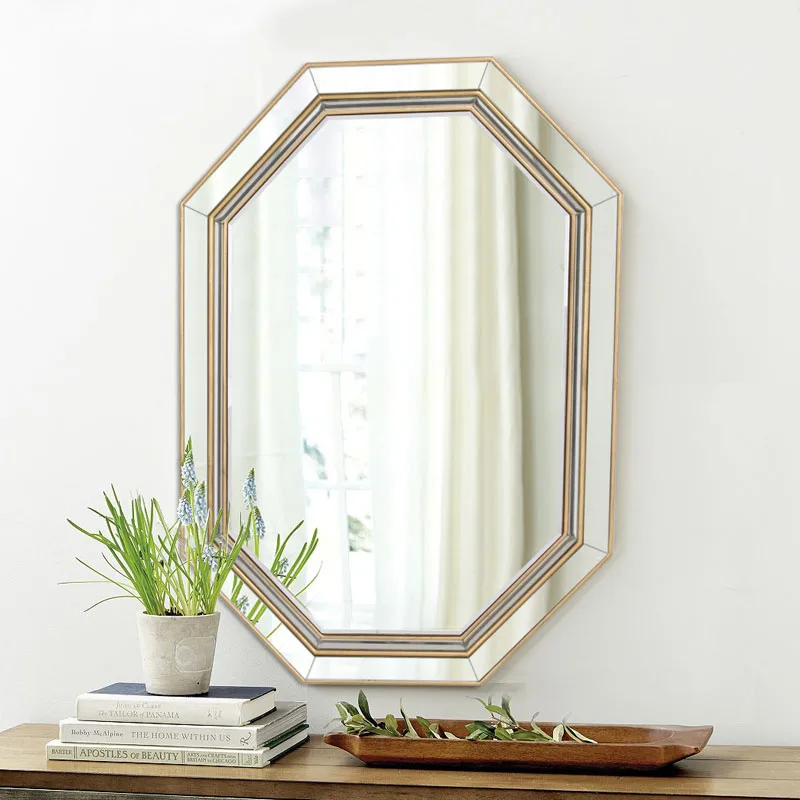 

Vintage Makeup Decorative Wall Mirrors Table Bedroom Hairdresser Large Mirror Squares Nordic Spiegel Home Design Exsuryse