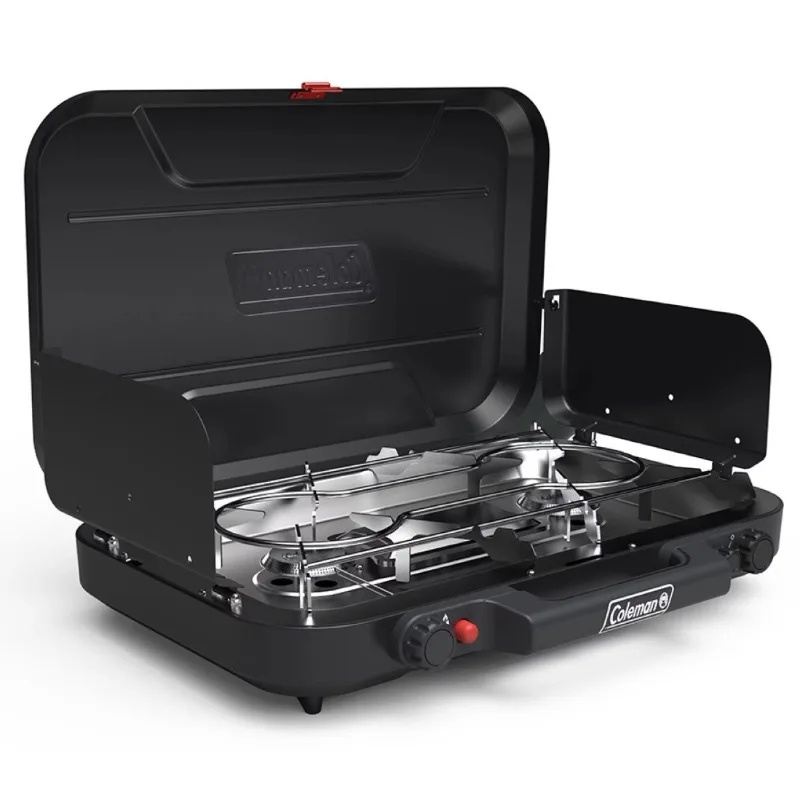

Classic Camping 3 Burners Stove, Black