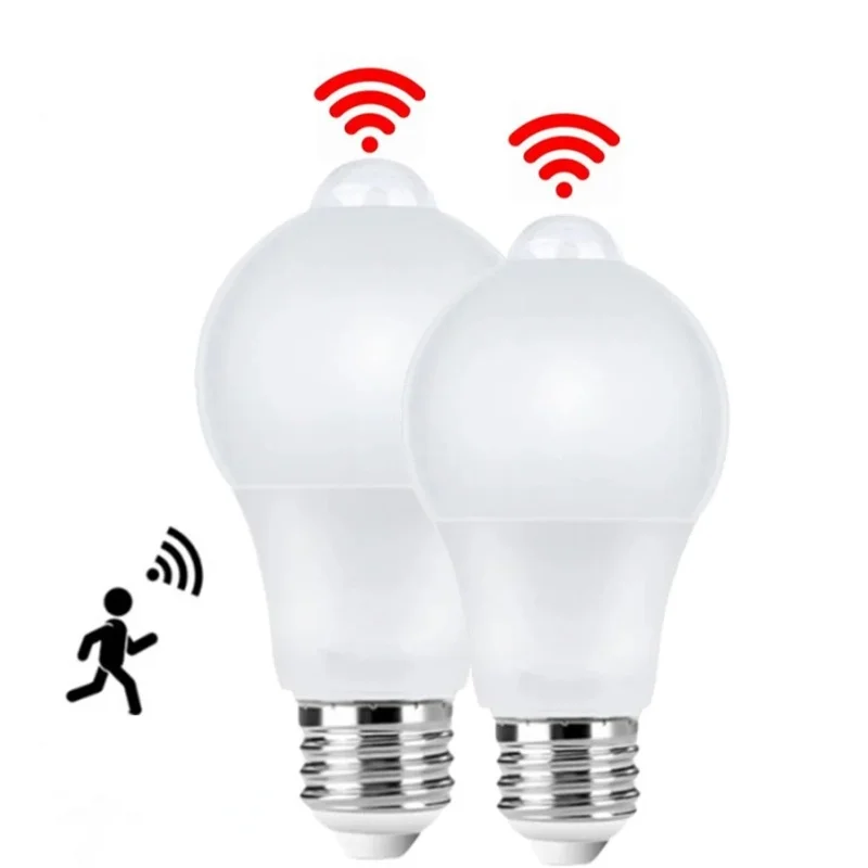 Фонарь с датчиком E27 6/9/12/15/18/20 Вт 85-265 в