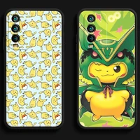 pokemon pikachu phone cases for xiaomi redmi 9a 9t 8a 8 2021 7 8 pro note 8 9 note 9t 7a cases soft tpu back cover funda