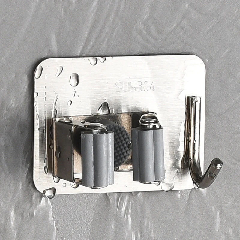 Настенные самоклеящиеся крючки метла для швабры ручной многоцелевой крючок из