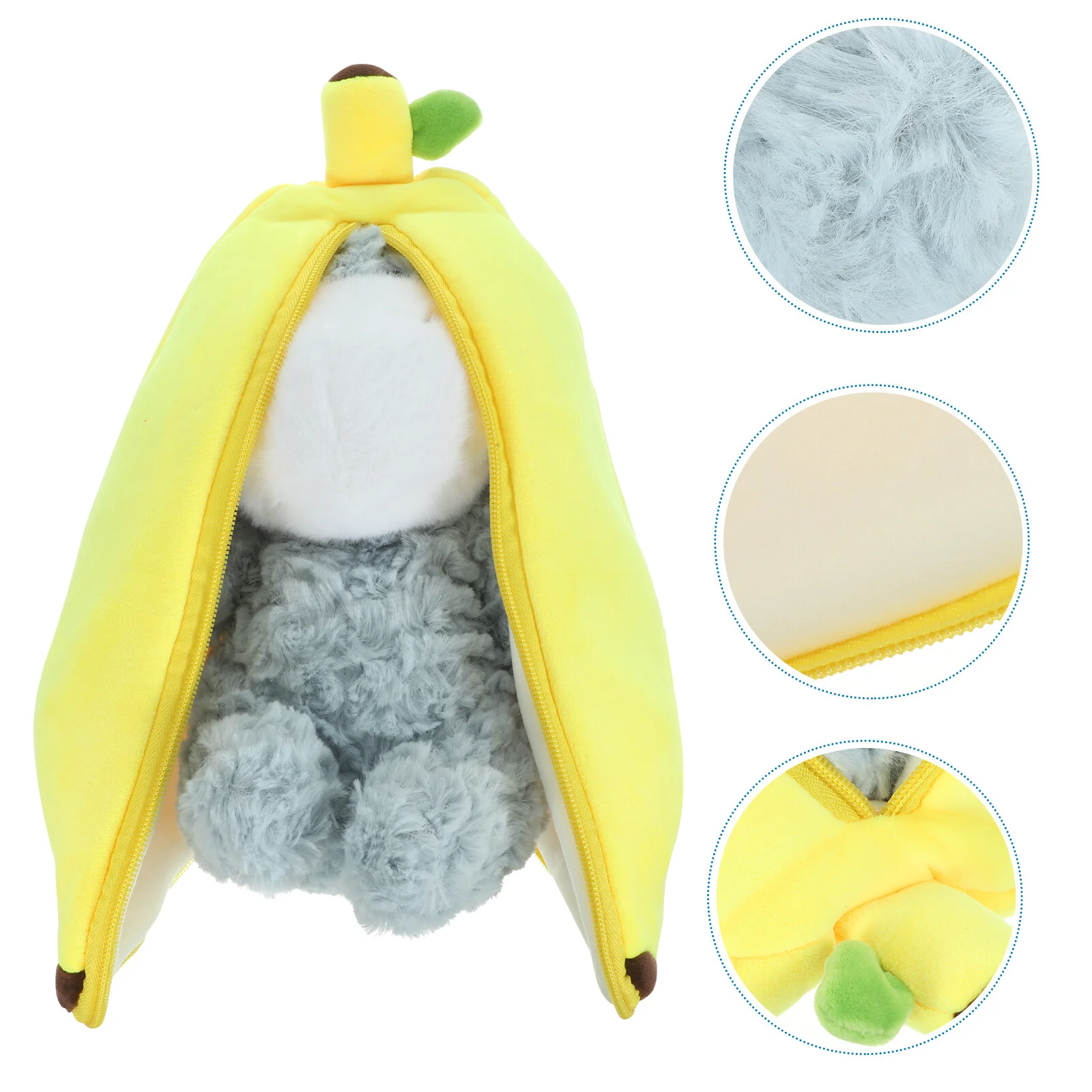 

Statue Plush Animal Figurine Desktop Decoration Toy Shaped Home Supple