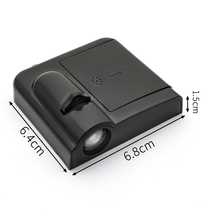 Автомобильная лампа проектора HD для двери автомобиля беспроводная