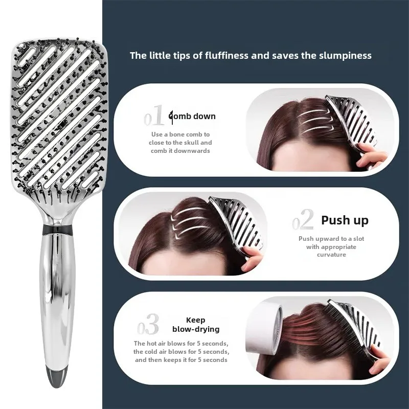 Hairbrush Hair Comb Detangling Brush Fluffy Large Women LongHair Massage Curly Hairdressing Salon Styling Tools