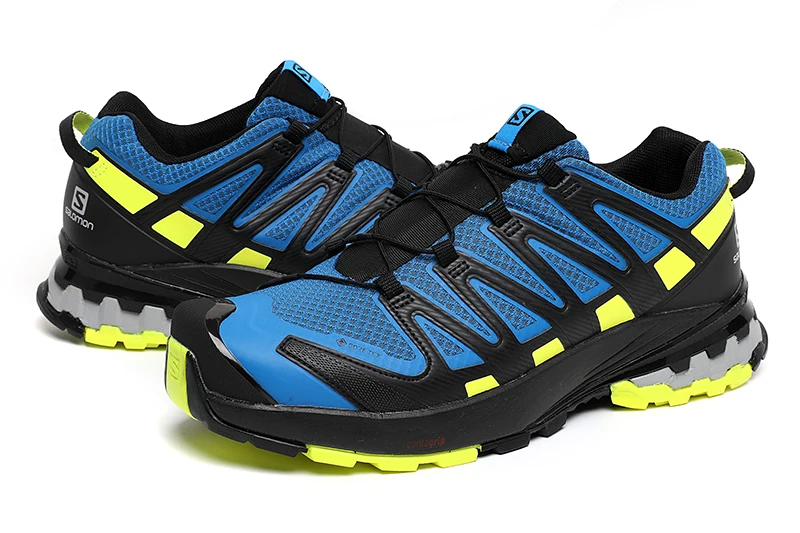 Original New Arrival Solomon XA PRO 3D Men Sneakers Outdoor Trekking Shoes Trail Running Blue Black | Спорт и развлечения