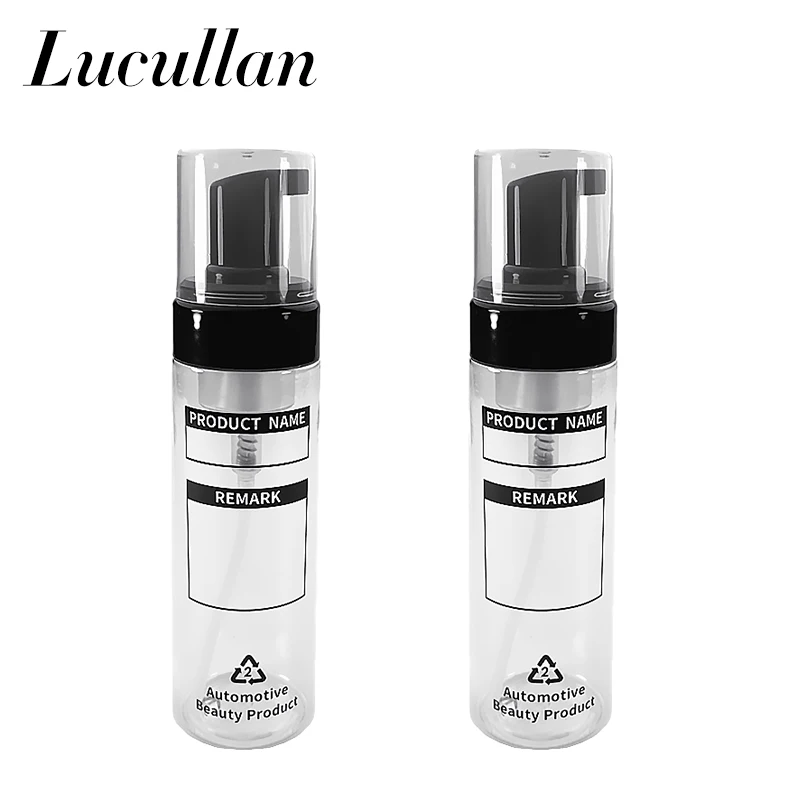 

Lucullan контейнер для шампуня для мытья автомобиля, бутылки для наполнения разряда, 200 мл, пресс-головка, портативный дозатор для домашних животных, бутылка