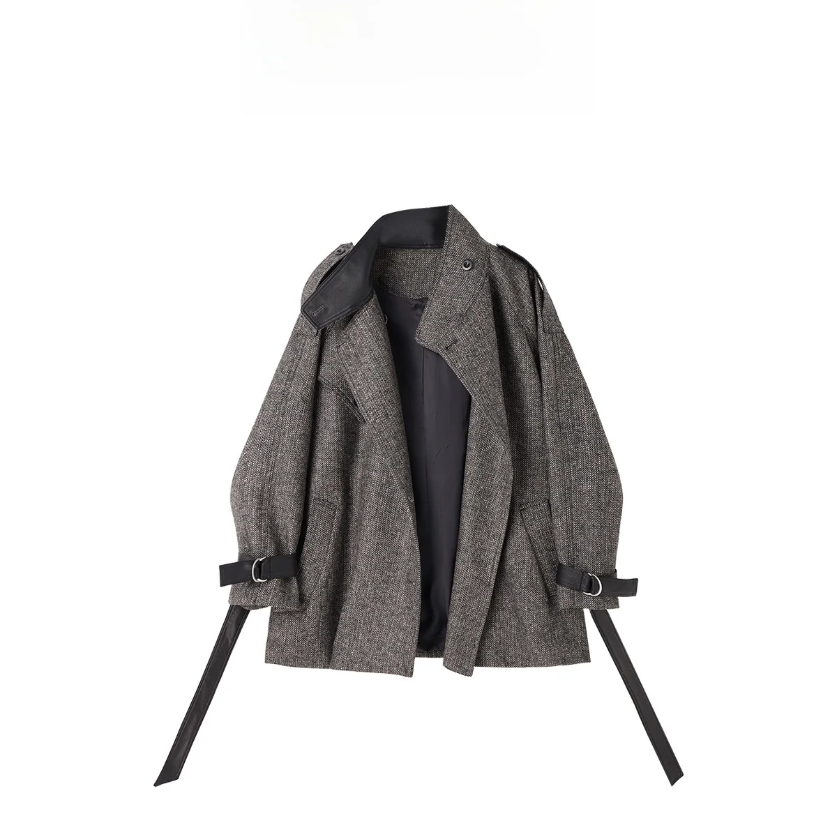 Genaqi корейская темпераментная повседневная универсальная верхняя одежда средней