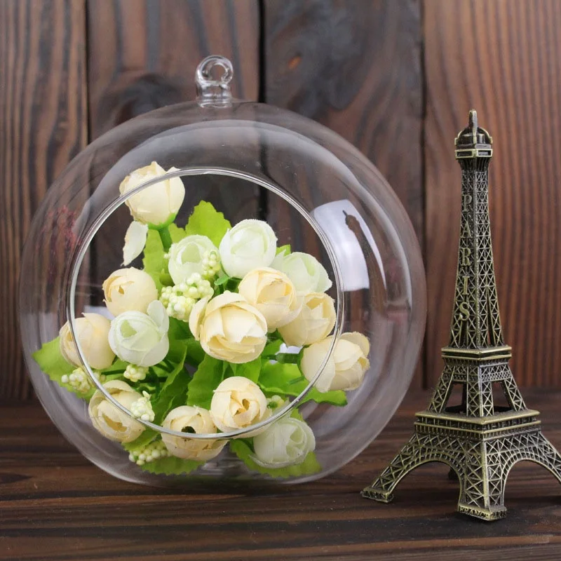 

Креативный подвесной цветочный горшок для растений, контейнер для террариума, Декор для дома и офиса, подвесная стеклянная ваза