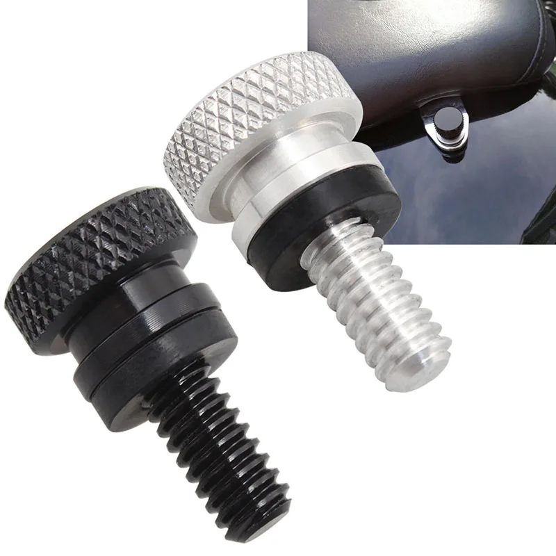 

1/4" Rear Fender Passenger Seat Bolt Tab Screw Nut CVO Accessories For Harley Sportster XL 883 1200 Dyna Touring Glide Softail