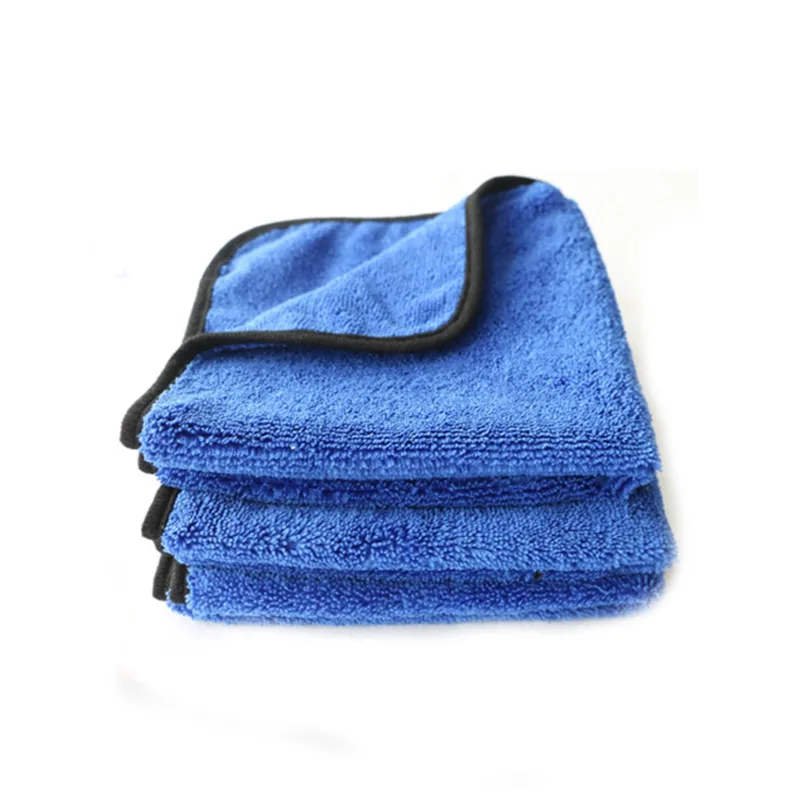 400GMS автомобиля уход полировка супер из толстого плюша салфетка микрофибры для
