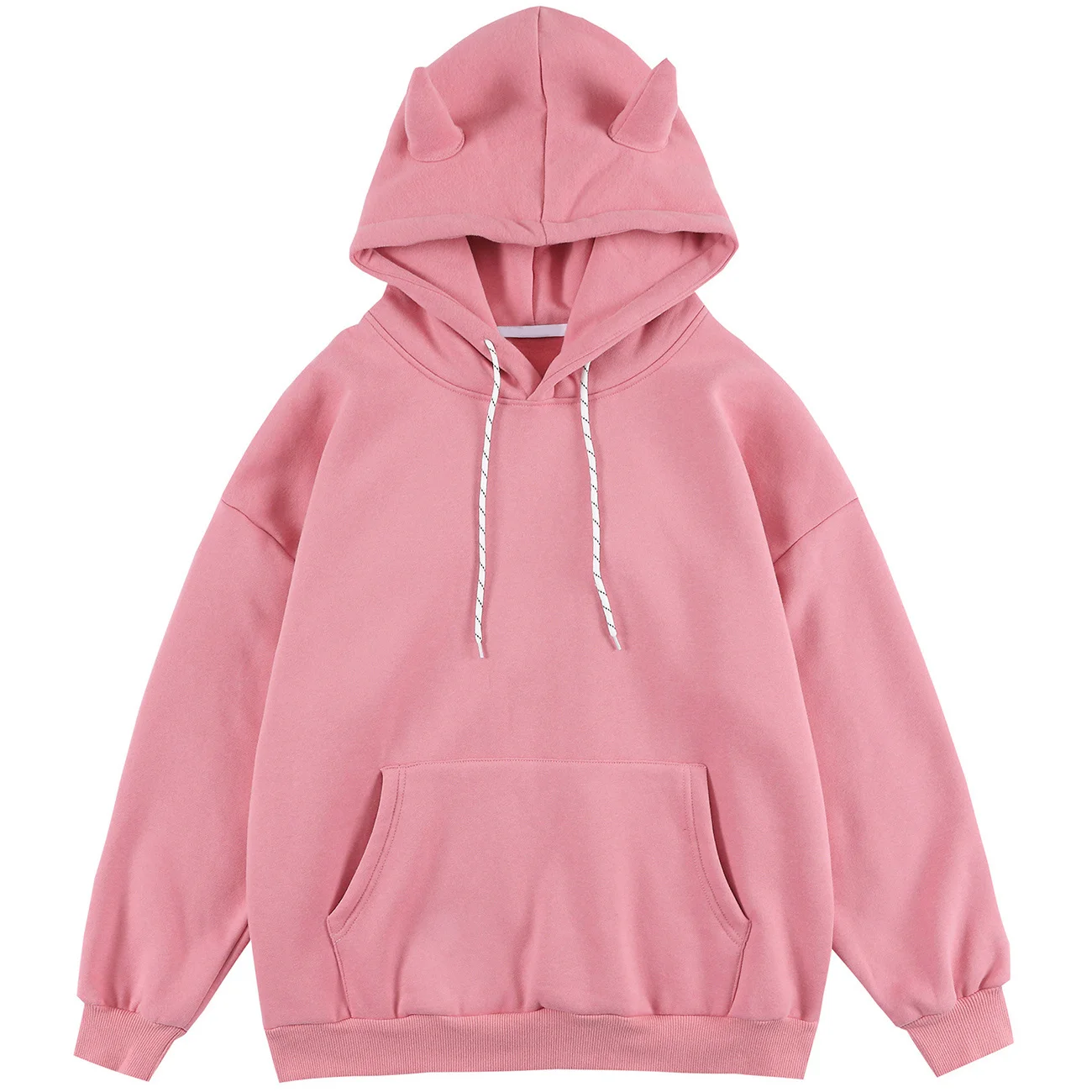 Повседневная Свободная Толстовка Мужской флисовый хлопковый пуловер с