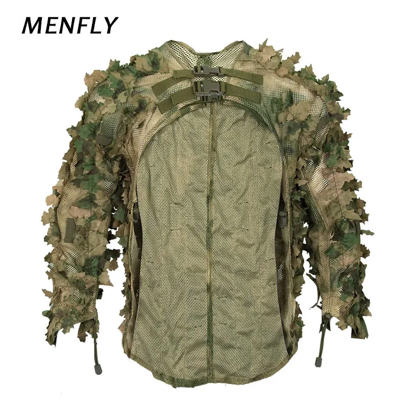 3D Tactical ATFG Camouflage Hunting Aripes Military Men's Clothing Airsoft Man Outfit for Fishing Camo Army Combat Shirt Uniform