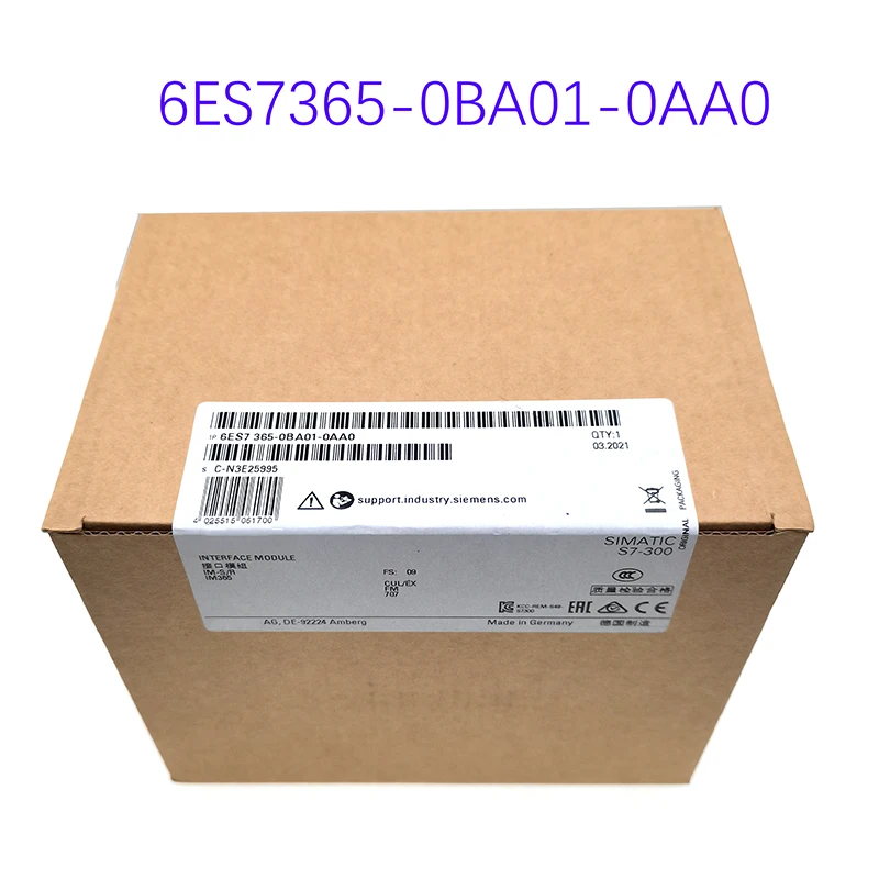 

Новый оригинальный 6ES7365-0BA01-0AA0 фотоинтерфейсный модуль подключения IM365 spot