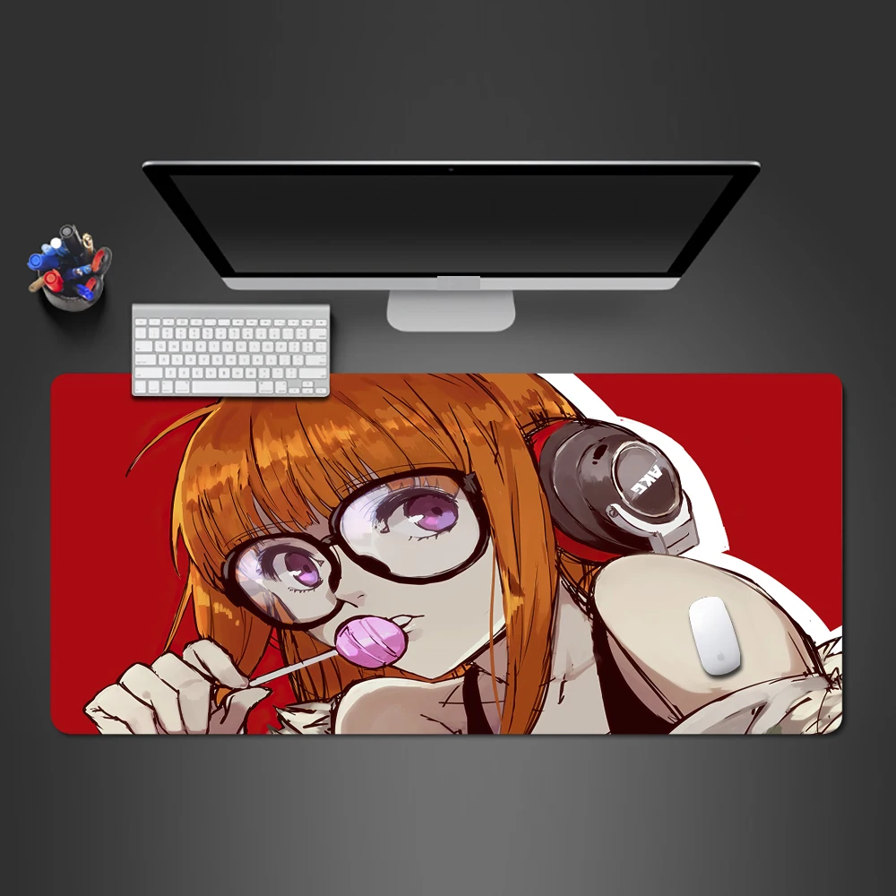 

Large Mouse Pad Anime Persona 5 Mousepad Xxl Girls Gaming Mats Office Carpet Computer Table Accessories Big Gamer Pads Mausepad
