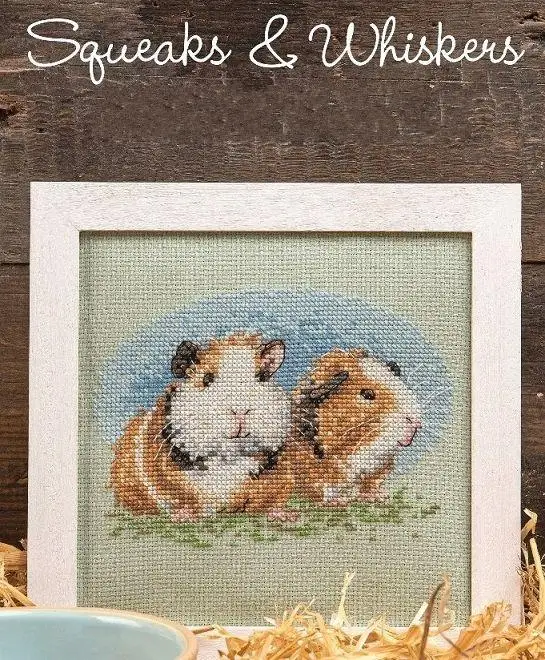 Fat Mouse 24-20 Набор для вышивки крестом рукоделия Вышивка DIY ручной работы хлопок Aida