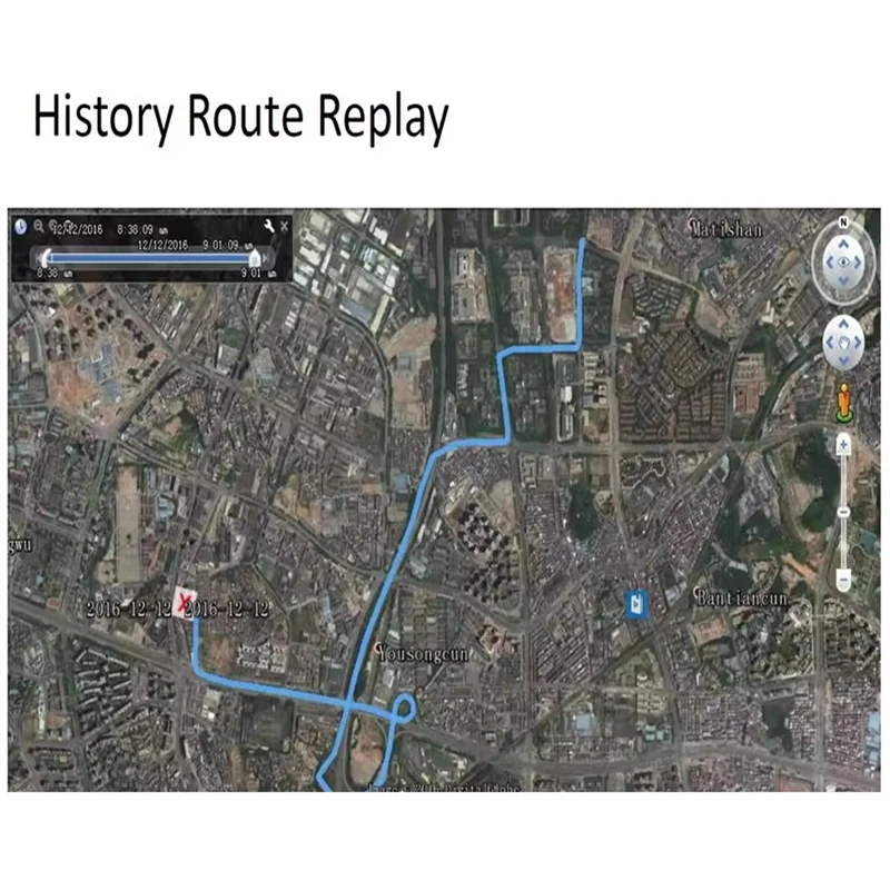 Мини-GPS-регистратор данных водонепроницаемый GPS-трекер регистратор для кошек