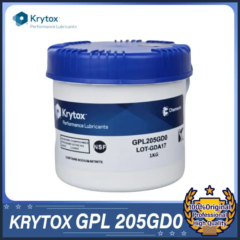 Krytox GPL 205GD0 1 кг масляной смазки Perfluoropolyether нетоксичная высокая