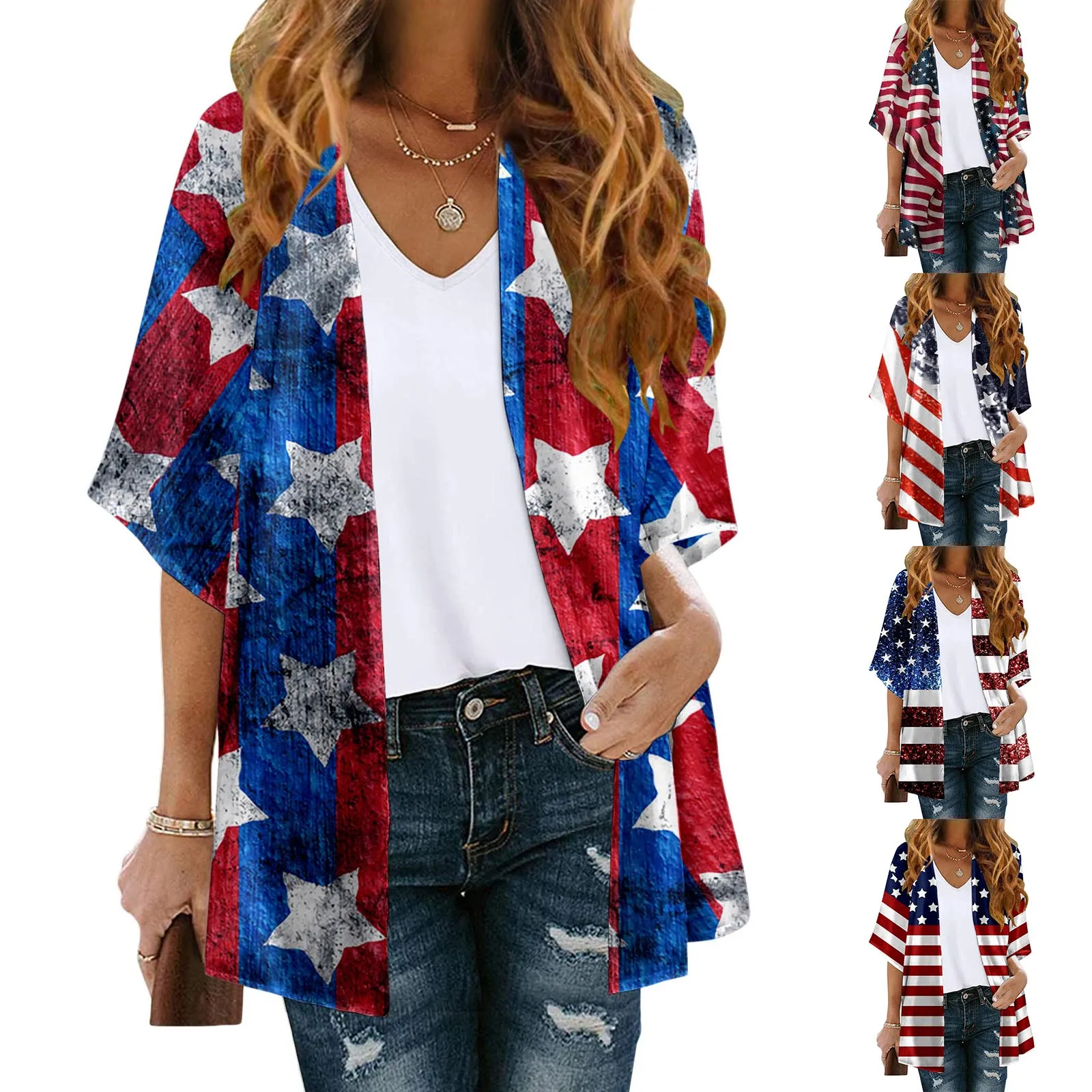 

Женское кимоно с цветочным принтом, Свободный кардиган с накидкой, рубашка, женская блуза, женская пляжная одежда с цифровой 3d печатью