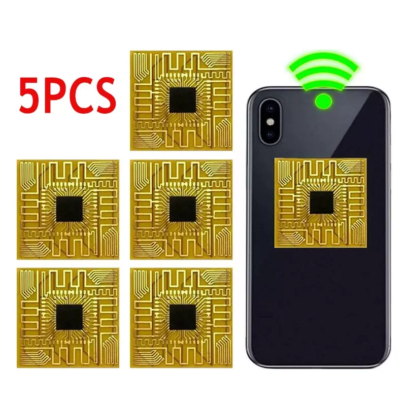

1/5 Pcs Universal Mobile Phone Signal Enhancement Stickers Phone Signal Amplifier for All Smart Phones Portable Camping Tools