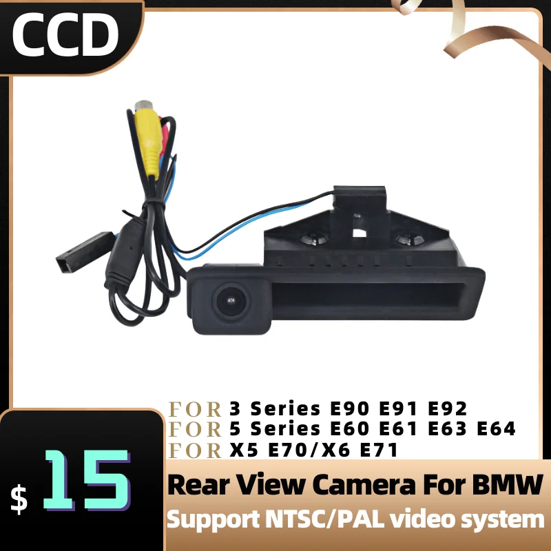 

Для BMW 3 серии E90 E91 E92/5 серии E60 E61 E63 E64/X5 E70/X6 E71 камера заднего вида монитор для парковки заднего вида