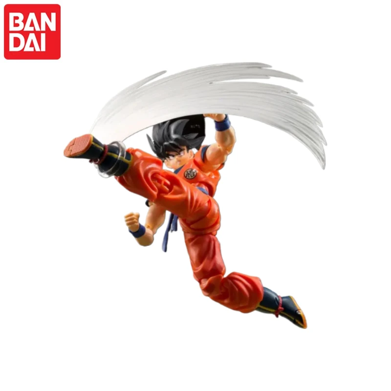Фото В наличии! Набор специальных эффектов Bandai SHF Dragon Ball Z Super Saiyan Son Goku: сменная голова, телепортация, Камехамеха, Ветряной клинок №5