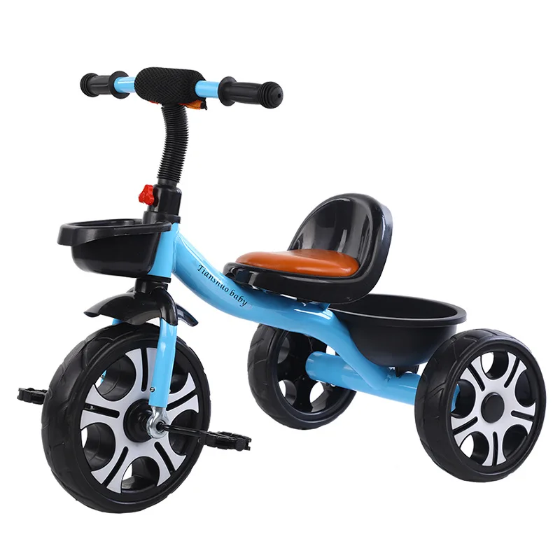 

Children's Tricycle Bicycles 2-6 Years Old Pedal Anti-rollover Belt Bucket Baby Tricycles Children Bicycles