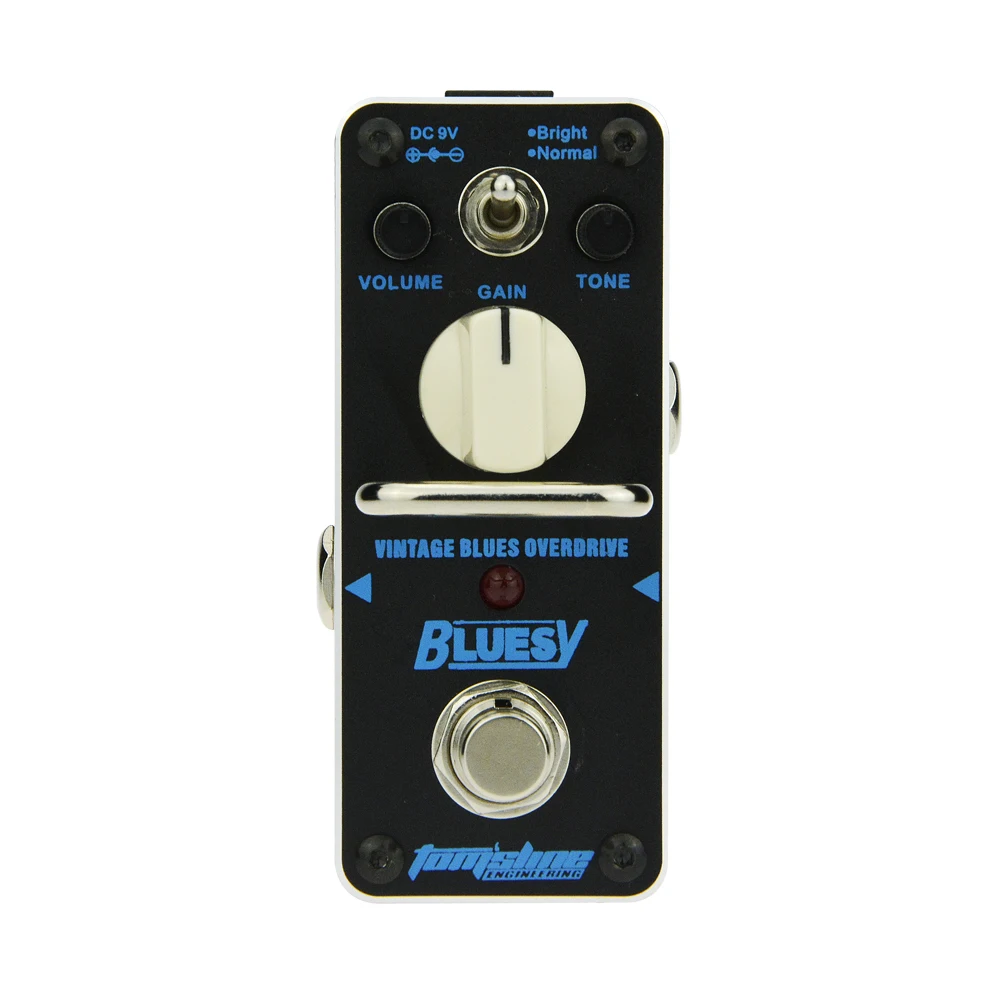 

AROMA ABY-3 Guitar Effect Pedal True Bypass Tom'sline Bluesy Vintage Blues Overdrive Mini Single Guitar Parts & Accessories