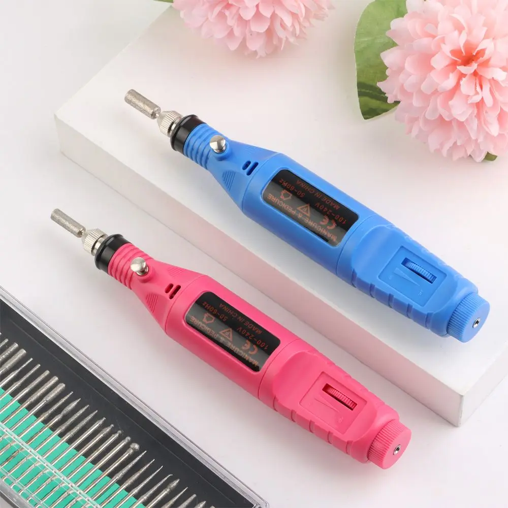 

Grooming Finger Toe Nail Care Manicure Pedicure Tools Nail Art Drill Kit Nail Drill Machine Electric Nail Files
